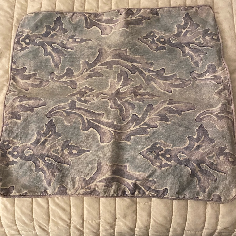 Set of 2 Restoration Hardware Linen Decor Pillow